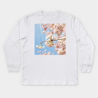 Cherry Blossom 8 Kids Long Sleeve T-Shirt